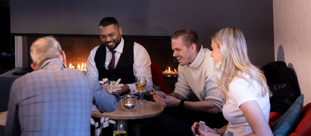 Julebord venner og familie