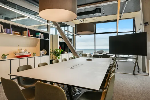 Møterommet Frigg med TV