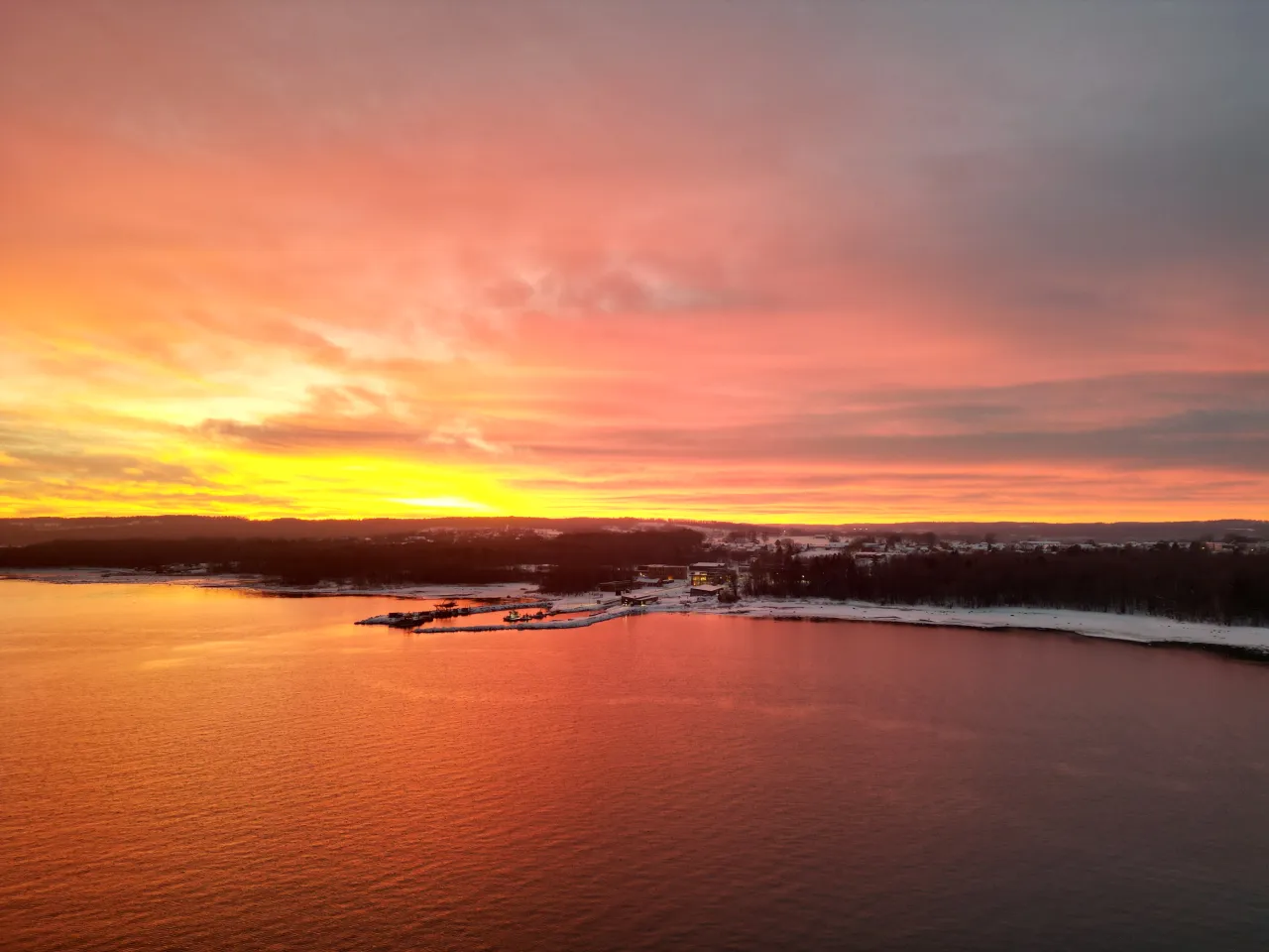 Eksteriør vinter fra fjorden