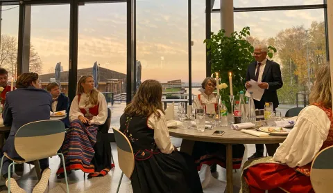 Konfirmasjon i restauranten tale